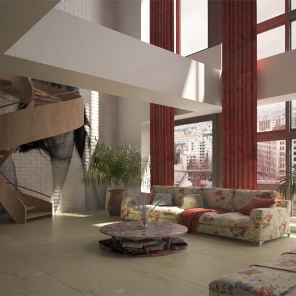 نمونه کار تری دی مکس